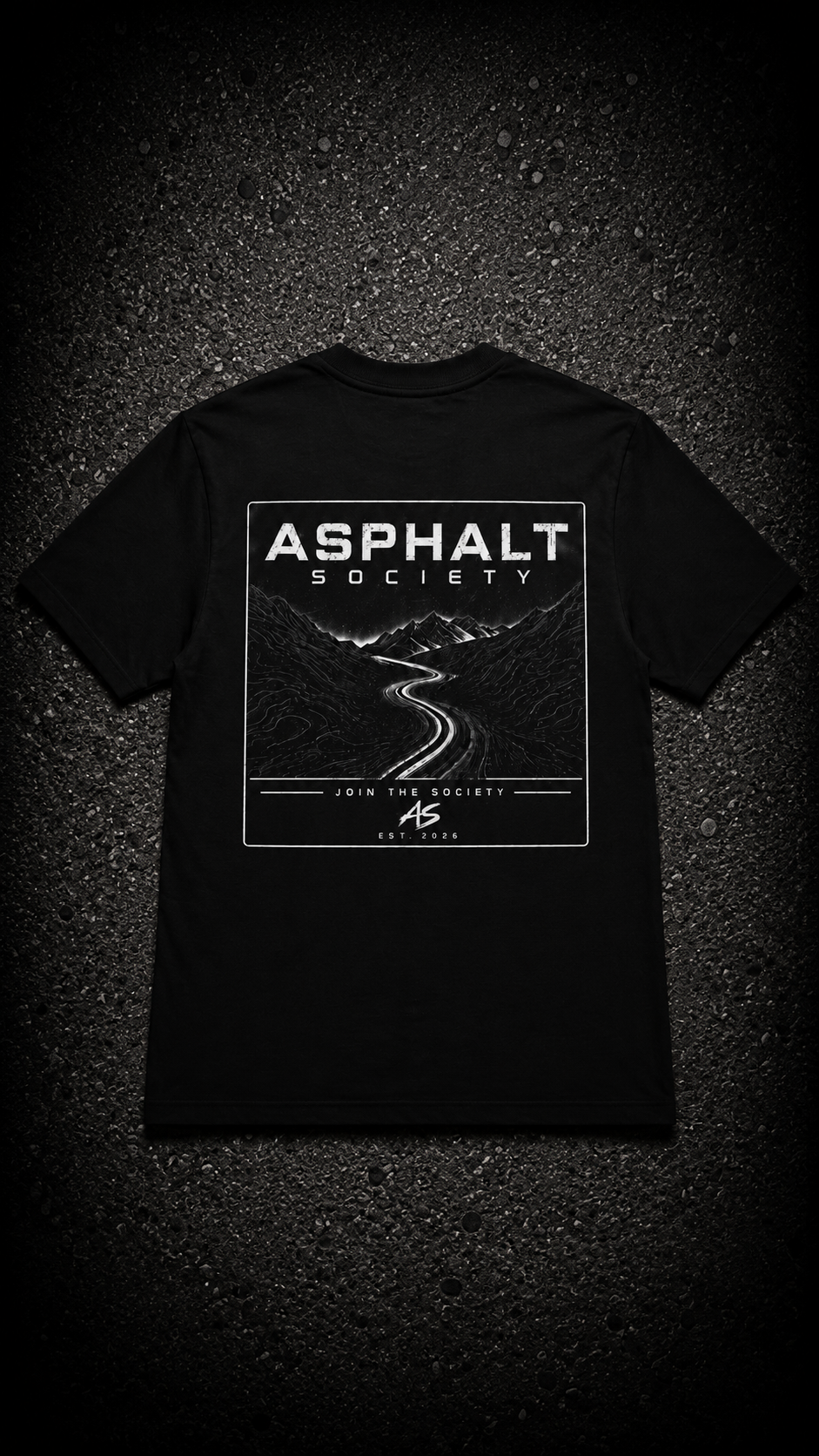Join The Society Tee- Black