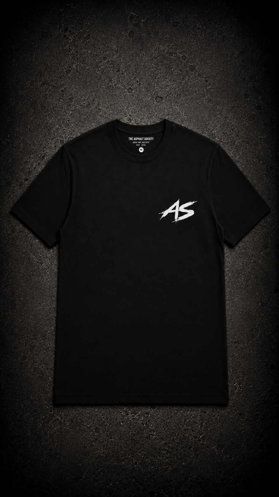 Asphalt Society Essential Tee- Black