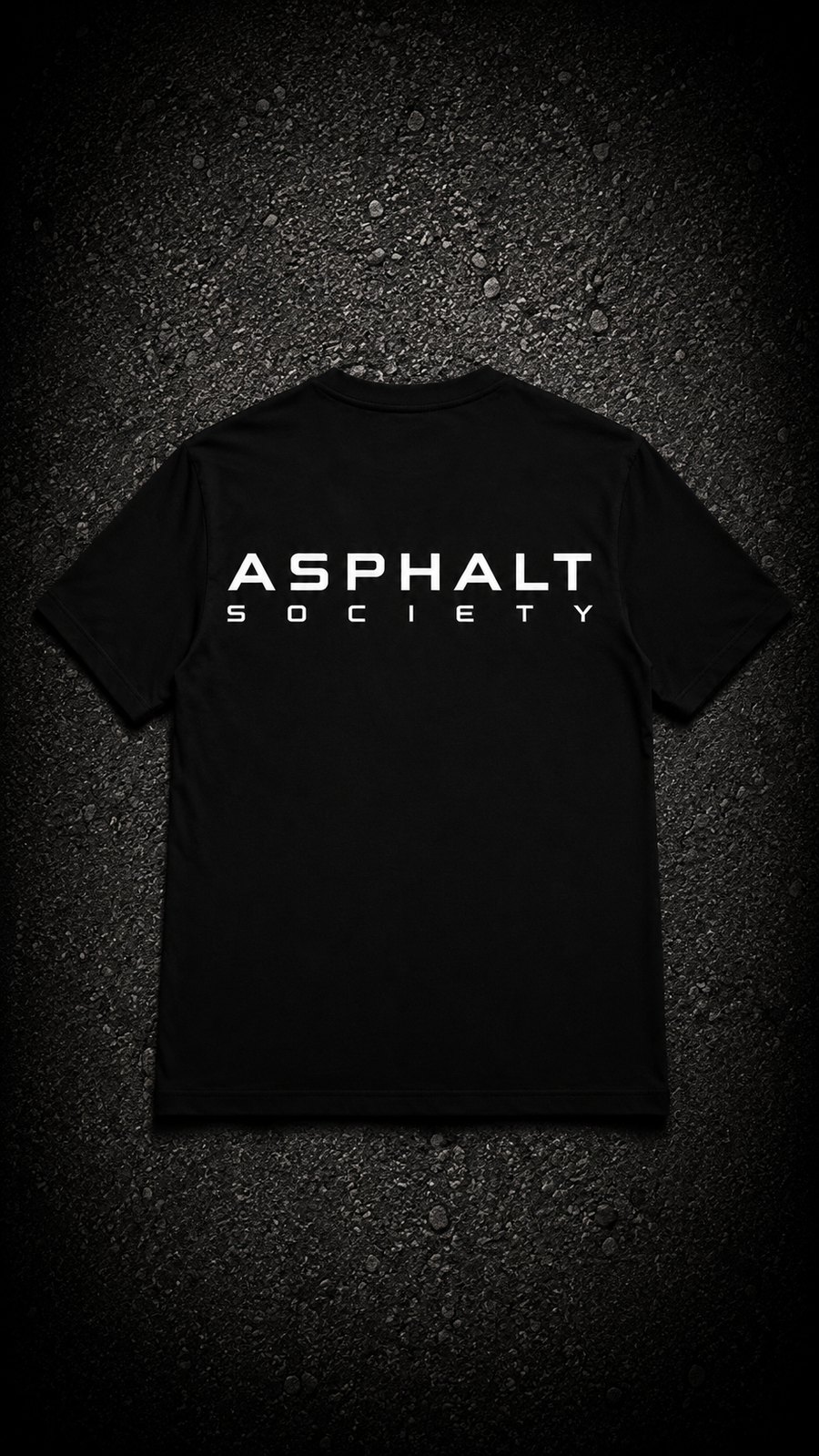 Asphalt Society Essential Tee- Black