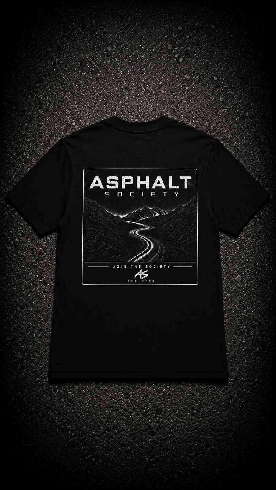 Join The Society Tee- Black