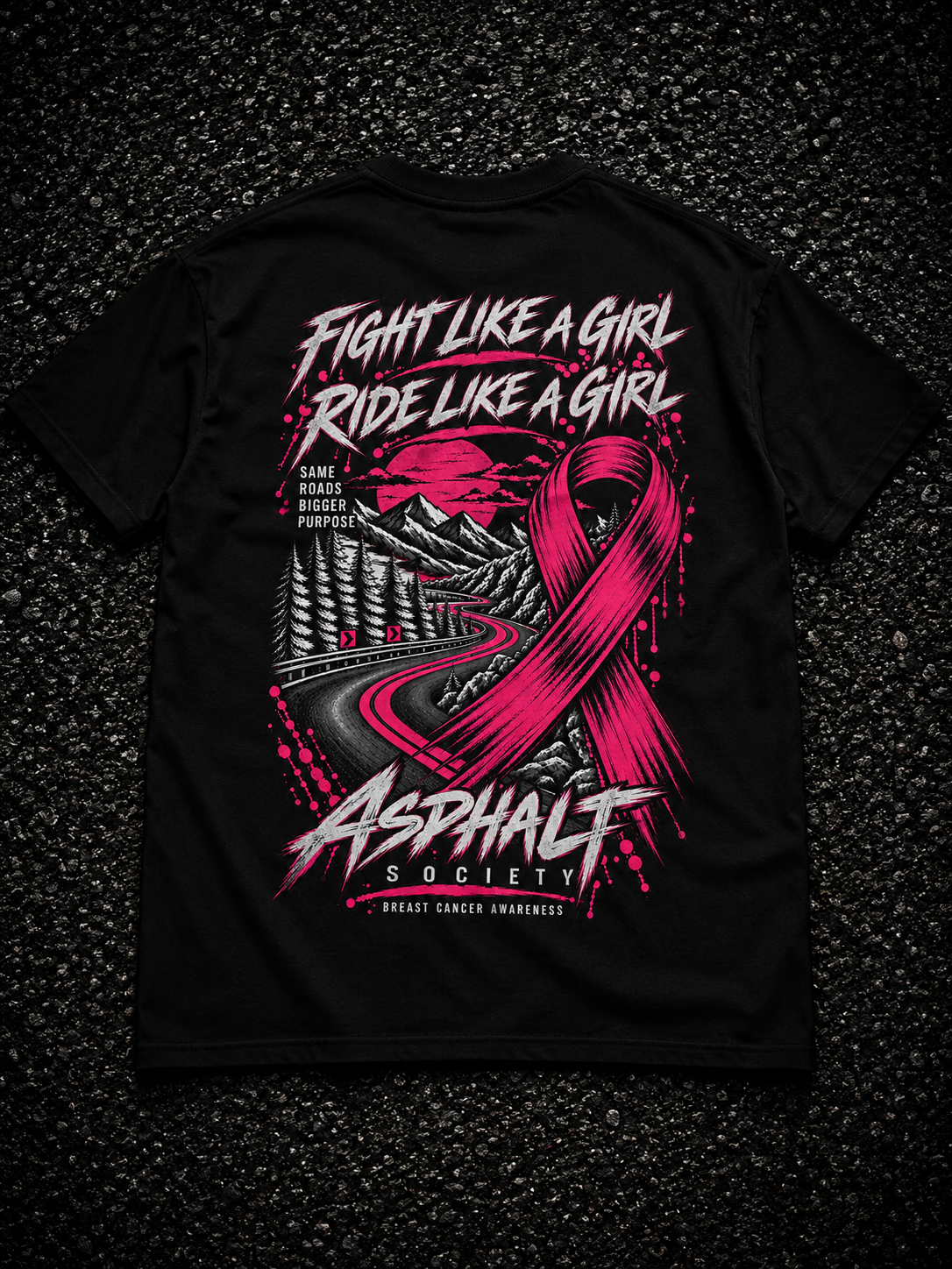FIGHT LIKE A GIRL. RIDE LIKE A GIRL.